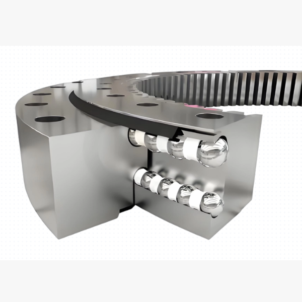 Double Ball Shaped Slewing Bearing For Mechanical Equipment