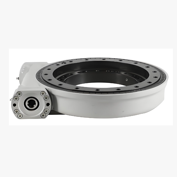Easy-To-Maintain Rotary Drive For Photovoltaic Automatic Tracking With Dual Worm Gears