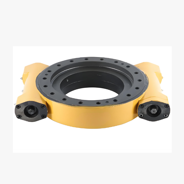 Heavy-Duty Enclosed Housing Dual Worm Gear Sliding Rotary Drive