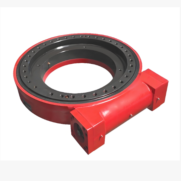 Heavy Type Enclosed Housing Dual Worm Gear Slewing Drive WEA