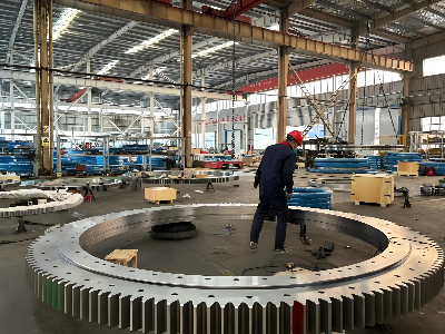 Custom slew bearing for UnitedKingdom customer