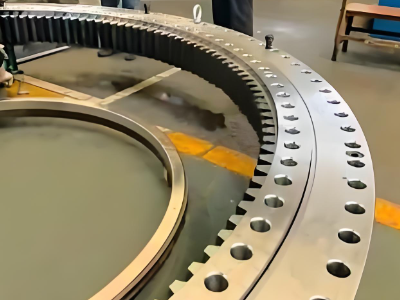 Custom slew bearing for Vietnam customer